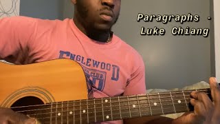 Paragraphs  Luke Chiang  Guitar TutorialHow to play paragraphs [upl. by Itraa]