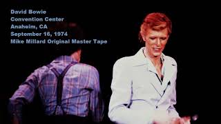 David Bowie Convention Center Anaheim CA September 16TH 1974 [upl. by Golter]