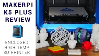 Makerpi K5 Plus review Easy ABS printing from factory [upl. by Oderfodog503]