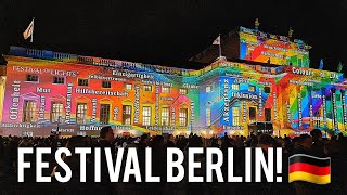 LICHTERFEST BERLIN 2023💥 Festival of Lights Berlin Hotel Rome  BERLIN FESTIVAL OF LIGHTS 2023 [upl. by Ora]