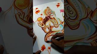 Ganesh Chaturthi 🌱❤️🙏🏻 shorts artshorts artvideo ganeshchaturthi ganeshji [upl. by Monetta]