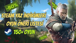 STEAM YAZ İNDİRİMLERİ DOLAR ÖNCESİ GİBİ HİSSETTİRDİ  UCUZ 150 OYUN ÖNERİSİ 2024 [upl. by Ludlew]