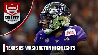 Alamo Bowl Texas Longhorns vs Washington Huskies  Full Game Highlights [upl. by Rezzani834]