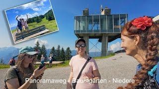 Panoramaweg Niedere  Baumgarten Bezau [upl. by Rosenfeld294]