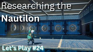 Researching the Nautilon  No Mans Sky Lets Play 24 [upl. by Yllom]