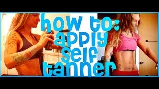 How to APPLY SELF TANNER flawlessly [upl. by Filberto]