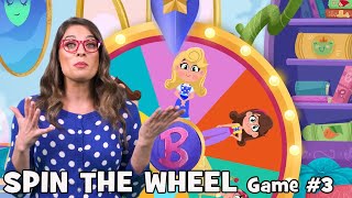 Spin the Wheel for a Magical Story Journey w Ms Booksy ✨ Cool School Cartoons for Kids  Game 3 [upl. by Chiarra]