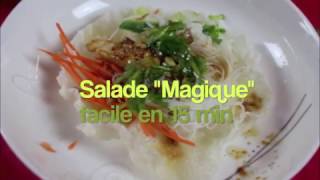 Salade quotmagiquequot et originale [upl. by Ellinej]