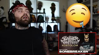 SLAUGHTER TO PREVAIL  Bonebreaker reaction [upl. by Arahahs68]