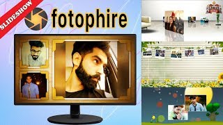 Best Slideshow Maker  Slideshow in 3 Clicks  Wondershare Fotophire Review  HINDI [upl. by Anerahs]