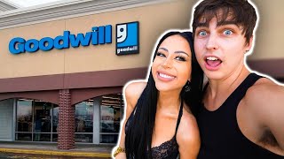 Picking Each Others GOODWILL Outfits ft Amber Scholl [upl. by Eseer]