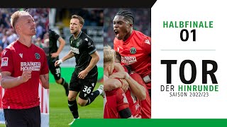 Tor der Hinrunde 202223  Halbfinale 1  Köhn Nielsen amp Teuchert [upl. by Nylsirhc983]