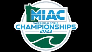 Day 3 Swimming Prelims 2023 MIAC Championships [upl. by Nylevol]