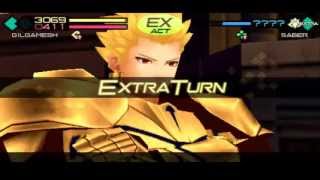 FateExtra CCC Gilgamesh Skill Exhibition [upl. by Nelleyram512]