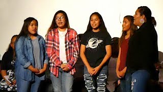 Navajo girls sing to Moms [upl. by Susette]