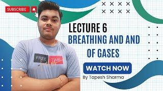 Breathing and Exchange of Gases  Class 11 NEET CBSE  Tapesh Sharma [upl. by Assela]