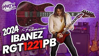 2024 Ibanez Premium RGT1221PB  A Stunning New Finish For An Awesome Guitar [upl. by Meluhs]