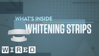 What’s Inside Teeth Whitening StripsWIRED [upl. by Eenram]