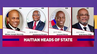 HAITIAN HEADS OF STATE 18042024 [upl. by Cynde]