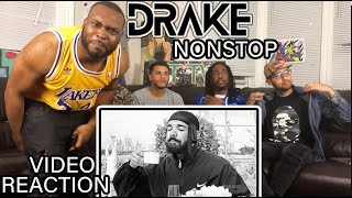 DRAKE  NONSTOP OFFICIAL MUSIC VIDEO REACTIONREVIEW [upl. by Strong]