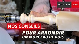 NOS CONSEILS POUR ARRONDIR UN MORCEAU DE BOIS AVEC SUCCÈS 🪵 [upl. by Jonna]