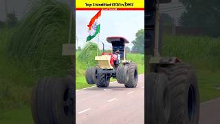 TOP 3 MODIFIED TYRE IN TRACTORS 🤯😱 trending youtubeshorts shortvideo viral [upl. by Anelrihs645]