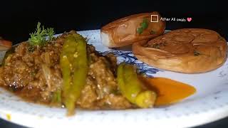 keema  Mutton Keema Pav  kheema Pav Recipe  AzharAliOwais786m [upl. by Pedrotti]