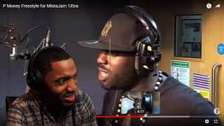 P Money Freestyle for MistaJam 1Xtra Part 2  NoLifeShaq REACTION [upl. by Nickles693]