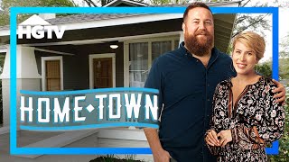 FirstTime Owner’s Modern Makeover with an Industrial Touch  Home Town  HGTV [upl. by Odlabu966]