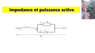 impédance et puissance réactive  circuit RLC [upl. by Hepsibah467]