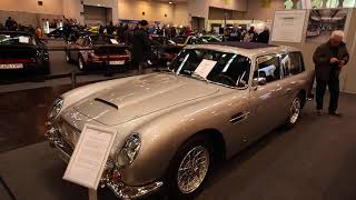 One of a kind special commission Aston Martin DB5 Shooting Brake by Noble House Techno Classica [upl. by Nylinnej]