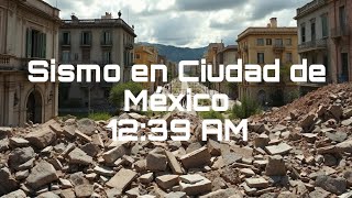 Sismo hoy en Ciudad de México [upl. by Pettit]