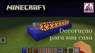 Minecraft  Decorações para sua casa pt 1 minecraft [upl. by Einnos]