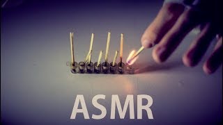 ASMR Fizzling Matches 3  NO TALKING [upl. by Bridgette]