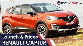 2017 Renault Captur SUV Prices Specs amp Features  NDTV carandbike [upl. by Schonfield]