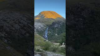 Waterfalls travelvlog trending Ben Nevis scotlandsbeauty naturetravel vibetruckinghighlands [upl. by Nosyerg21]