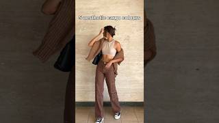 5 aesthetic cargo colours for women foryou viral trendingshorts fashionstyle style aesthetic [upl. by Reiko]