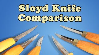 FlexCut vs Mora vs BeaverCraft Best Sloyd Wood Carving Knife Review [upl. by Adolph41]