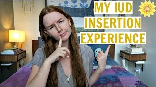 STORYTIME  MY IUD INSERTION EXPERIENCE  MEGHAN HUGHES [upl. by Anelec197]