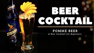 Beer Cocktail  How to make cocktail with beer in Hindi  Beer Cocktail Recipes  Dada Bartender [upl. by Aneetsirhc]