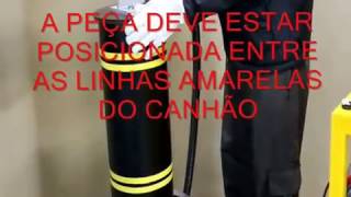 Aquecedor indutivo JAMO com canhão de aquecimento [upl. by Carmella]