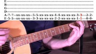 How to Read Guitar Tab Tabs Tablature for Beginners Lesson on Guitar Notation [upl. by Leiuqeze164]