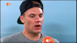 Manuel Neuer Interview 040616 [upl. by Anner]