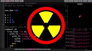 Radioactivity  Sonic Pi Cover [upl. by Easter]