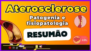 Aterosclerose Patogenia Fisiopatologia e tipos  Resumo Patologia 2024 [upl. by Wallas]