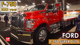 2022 Ford F750 Super Duty 67L Power Stroke Towing Truck  Exterior Walkaround  ExpoCam 2021 [upl. by Honora468]