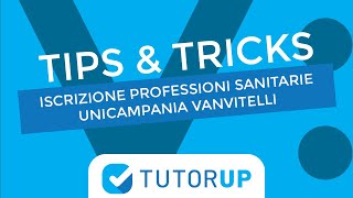 Iscrizione Professioni Sanitarie VANVITELLI [upl. by Eidoj]