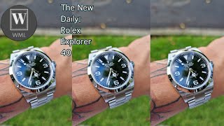 The New Daily Watch 2024 Rolex Explorer 40MM [upl. by Wamsley]