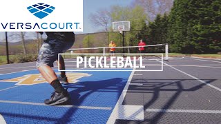 Innovative Court Tile Surfacing For Pickleball Courts  VersaCourt [upl. by Eniak454]