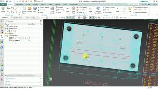 Import and Export the DXFDWG cad files in NX tutorial [upl. by Eimor603]